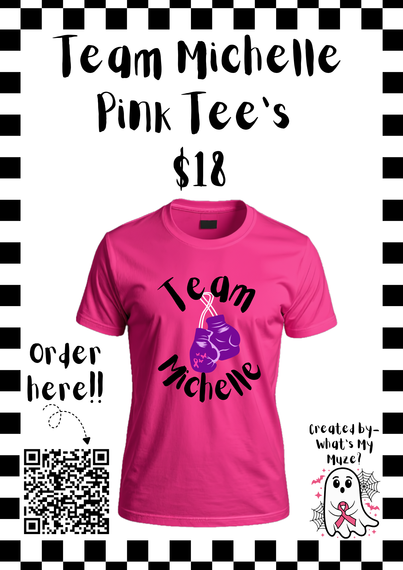 PINK “TEAM MICHELLE” T-Shirt