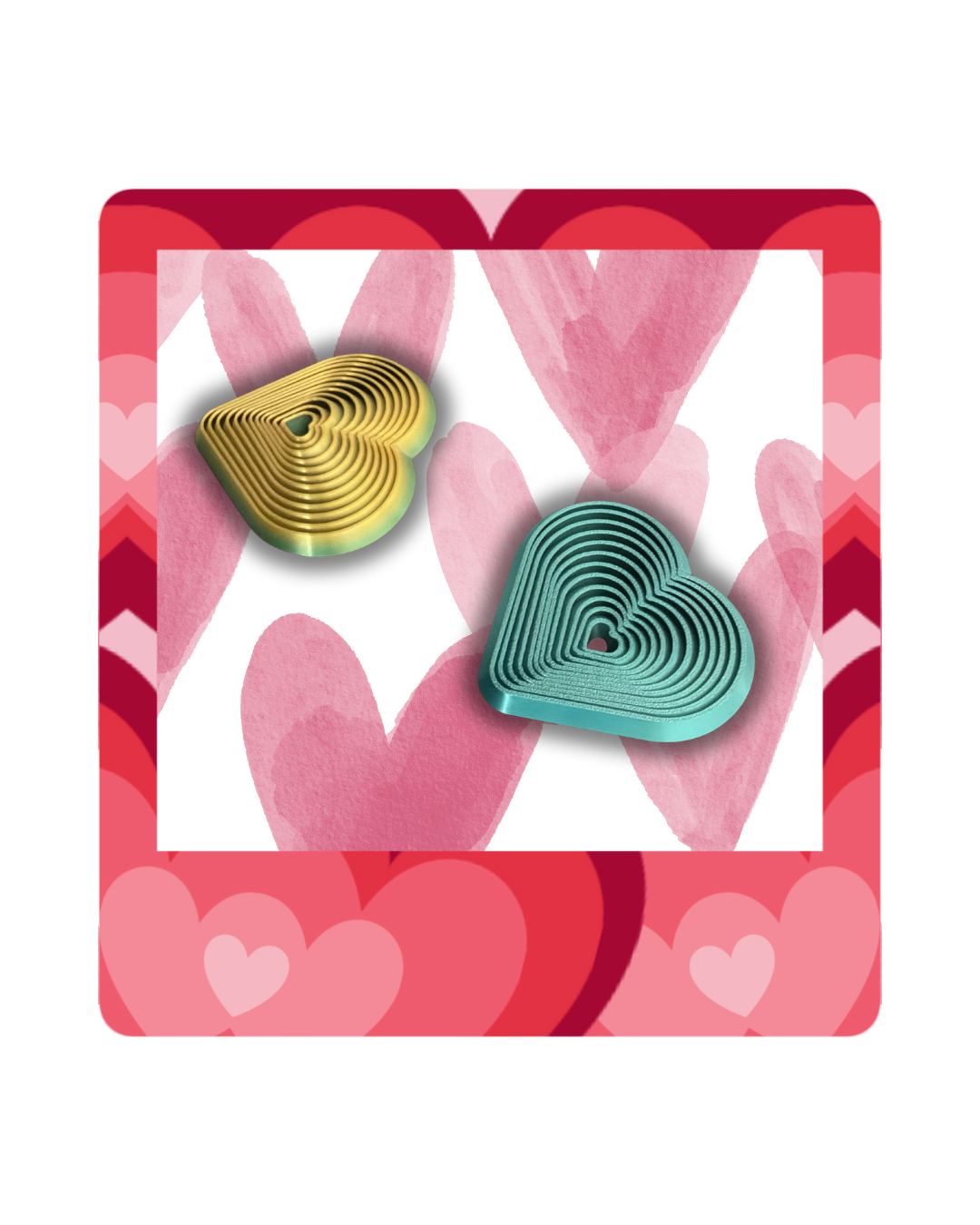 Valentines heart fidget