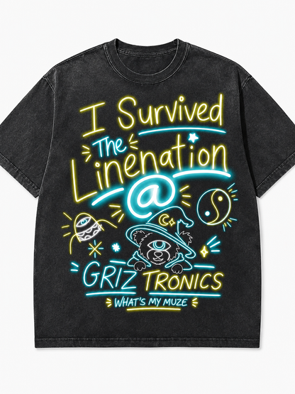 I Survived The Linenation @ GRiZTRONiCS Tee 🌙⚡