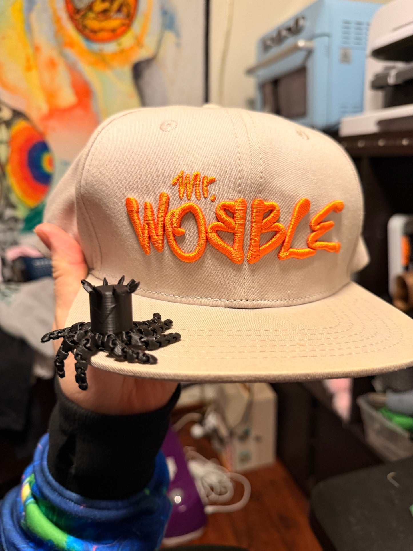 3D printed octopuses.