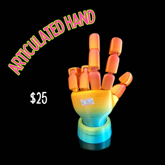 3D PRINTED ARTICULATED HAND