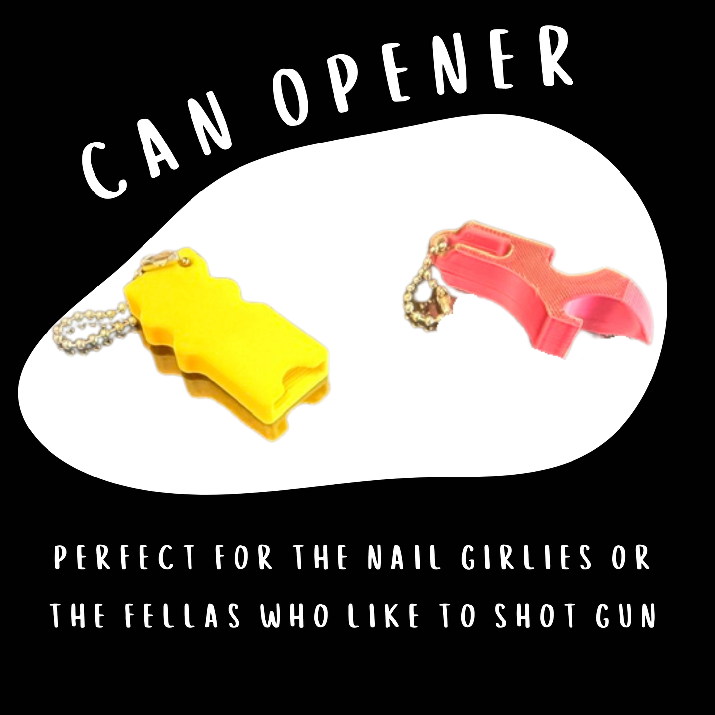 3D Printed Can Opener Keychain